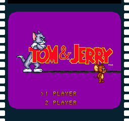 Tom & Jerry Title Screen